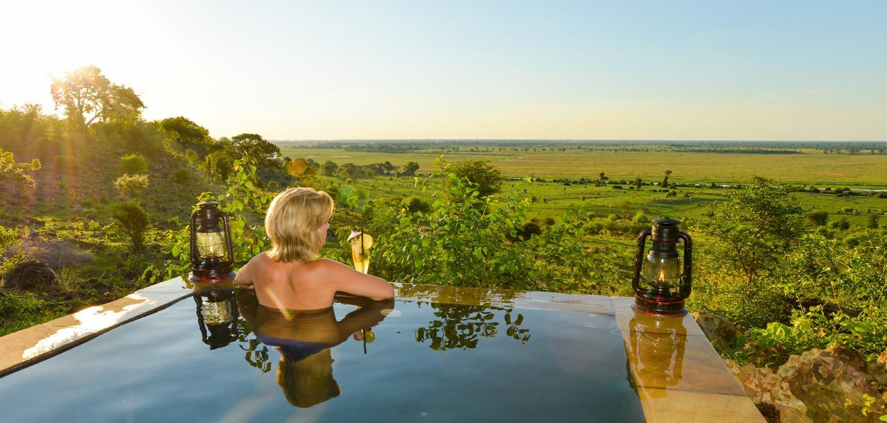 Ngoma Safari Lodge Kavimba Exteriör bild