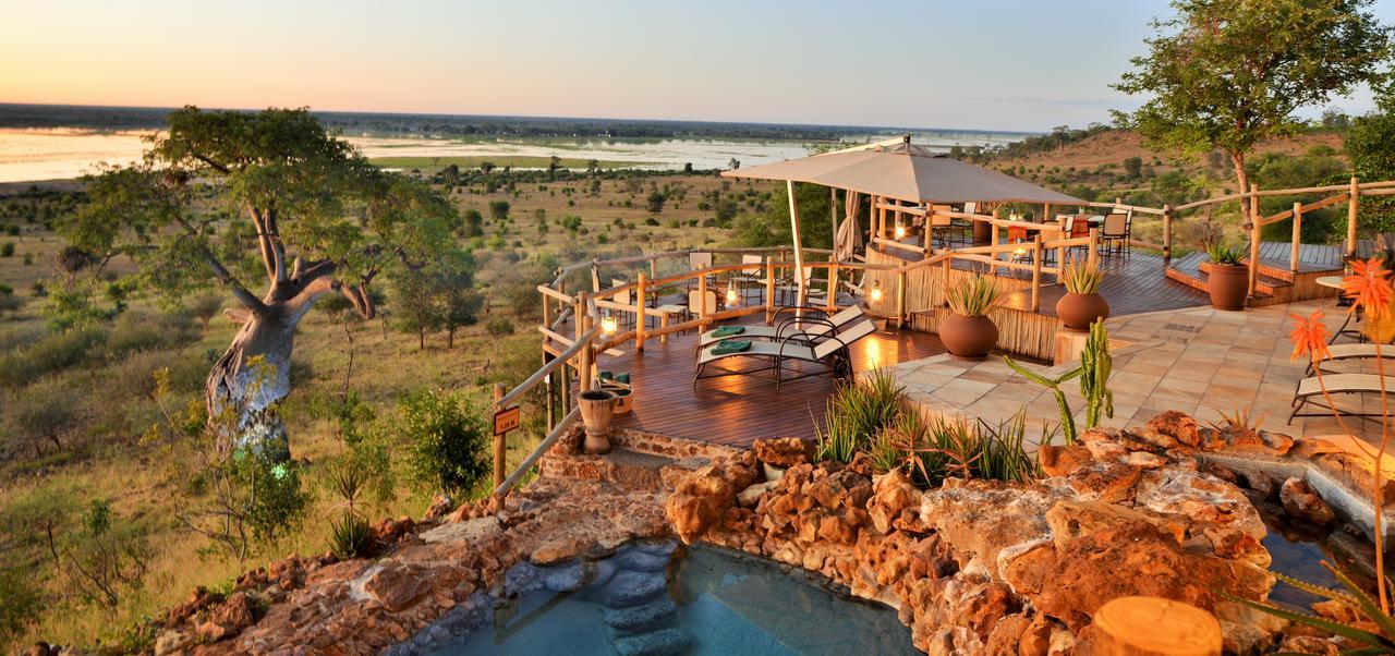 Ngoma Safari Lodge Kavimba Exteriör bild